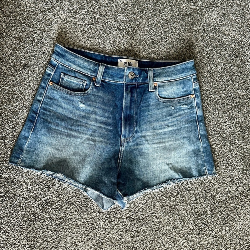 Paige Women's Blue Denim Shorts